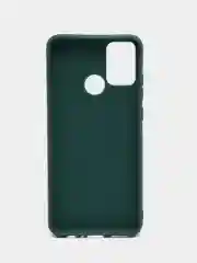 Тёмно-зелёный чехол силиконовый для Honor 9A / Хонор 9А