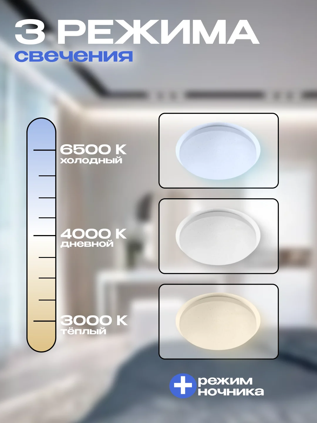 Светильник GSMCL-042-Smart-72 Saturn