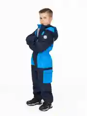 Голубой комбинезон демисезонный. Комбинезон детский, Arctic Kids. Осень-весна