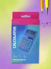 Калькулятор карманный Perfeo PFЕ1226, 12-разр., синий