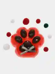 Багровый сквиш антистресс кошачья лапка