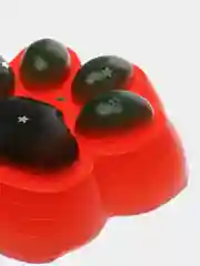 Багровый сквиш антистресс кошачья лапка