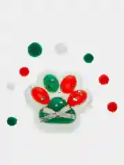 Белый сквиш антистресс кошачья лапка