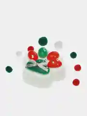 Белый сквиш антистресс кошачья лапка