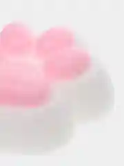 Белый антистресс игрушка, сквиш кошачья лапка, таба лапка