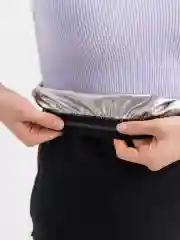 Черный пояс для похудения с эффектом сауны, утягивающий