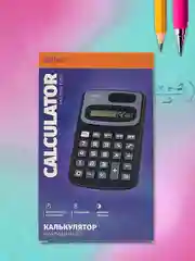 Калькулятор карманный Perfeo PFЕ1227, 8-разр., черный