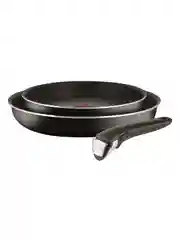Черный набор Tefal Ingenio (3 предмета), съемная ручка, для всех типов плит, кроме индукции