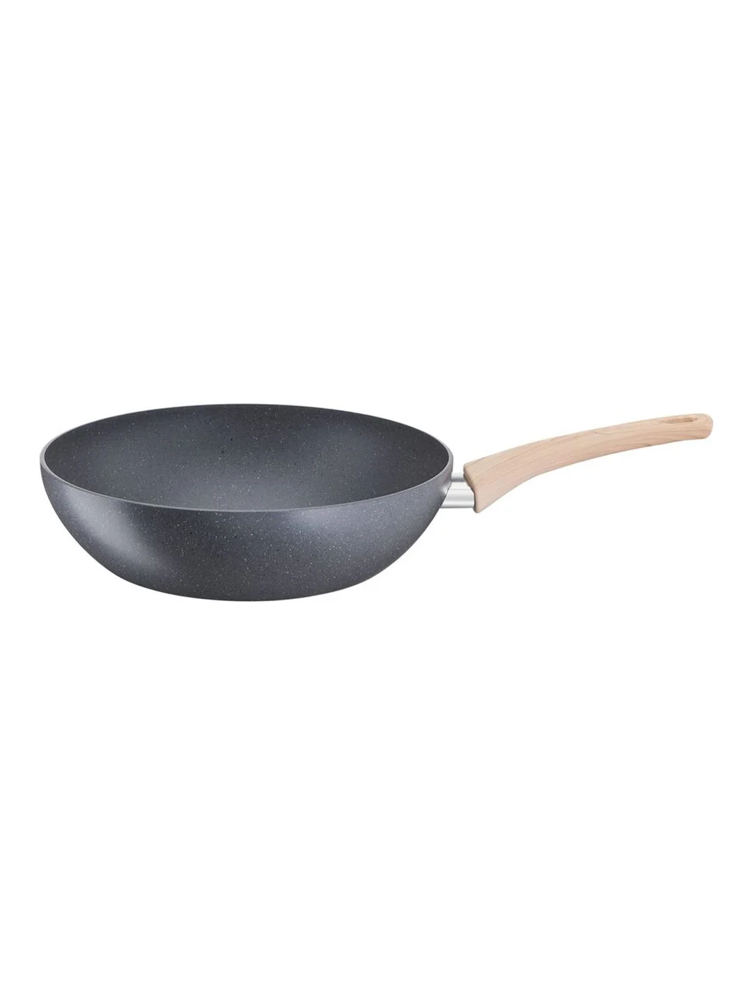 Cковорода вок 28 см Tefal Natural Force, с антипригарным покрытием, для всех типов плит