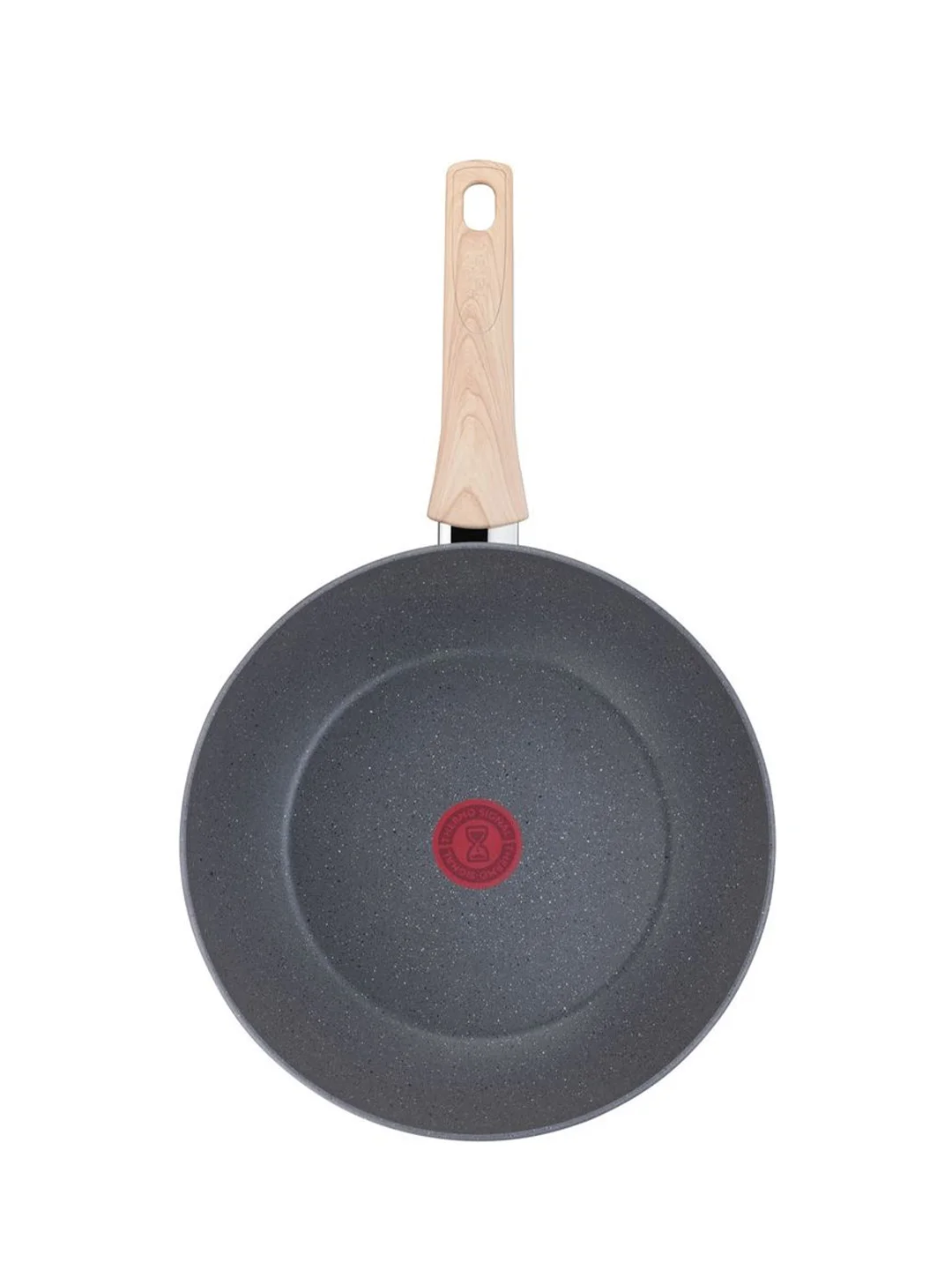 Cковорода вок 28 см Tefal Natural Force, с антипригарным покрытием, для всех типов плит