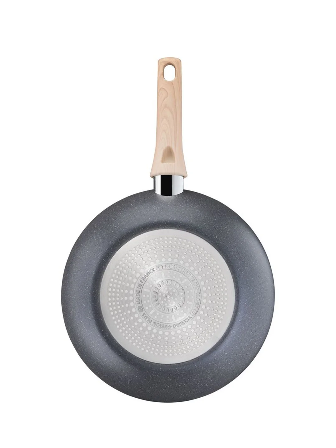 Cковорода вок 28 см Tefal Natural Force, с антипригарным покрытием, для всех типов плит