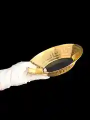 Набор глубоких обеденных тарелок, подарочный набор, 6 шт., 22 см., золото PROMSIZ Цезарь