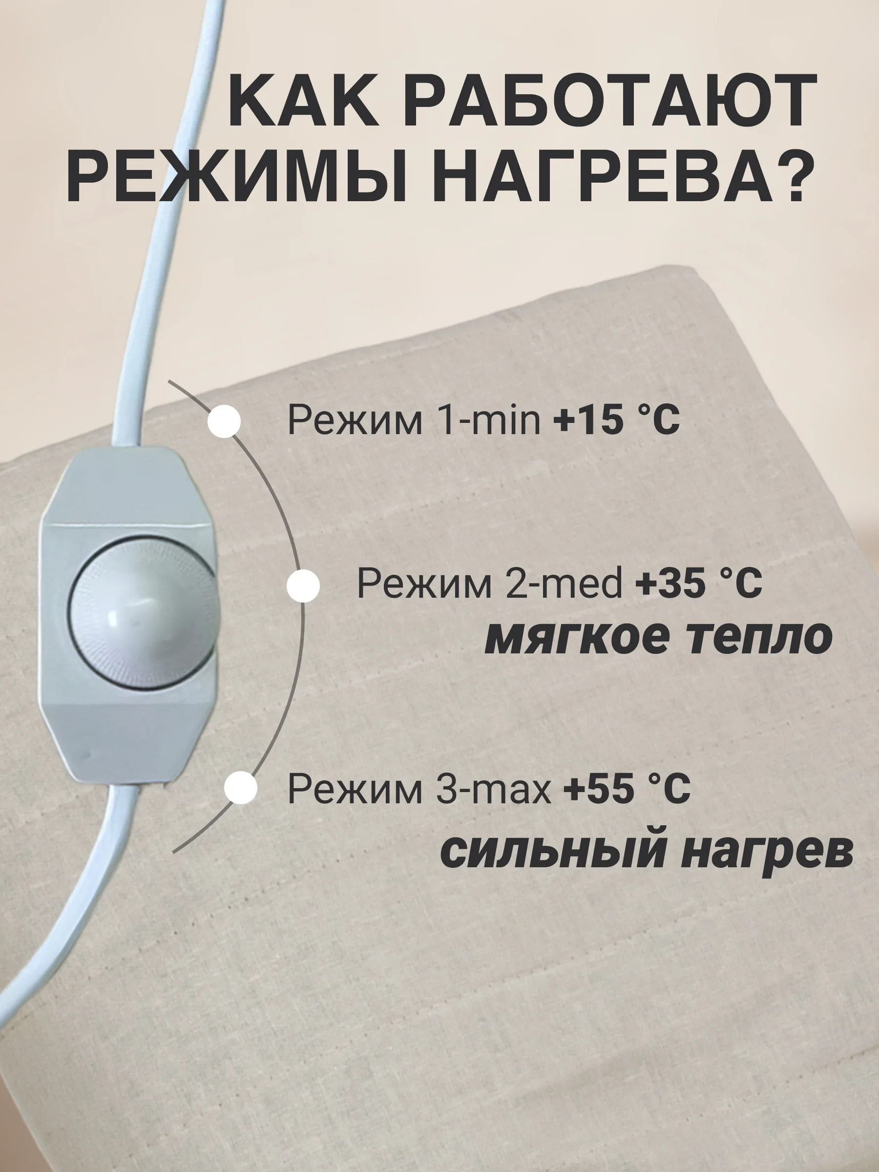 Электропростынь односпальная Totmart, 150 х 90, согревающая простынь с подогревом, безопасная