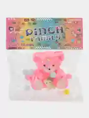Розовый антистресс игрушка, сквиш для детей, таба лапка