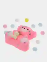 Розовый антистресс игрушка, сквиш для детей, таба лапка