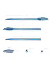 Набор из 4 ручек шариковых ErichKrause Neo® Stick Cocktail 0.7, цвет чернил синий