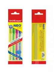 Набор из 4 ручек шариковых ErichKrause Neo® Stick Cocktail 0.7, цвет чернил синий