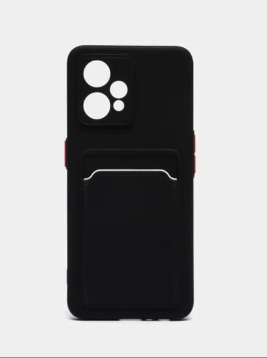 Чехол для Realme 9 4G / Realme 9 Pro Plus 4G (Реалми 9 Про Плюс), с карманом для карт