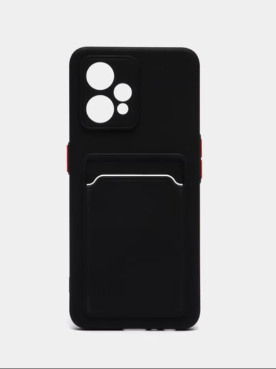 Чехол для Realme 9 4G / Realme 9 Pro Plus 4G (Реалми 9 Про Плюс), с карманом для карт