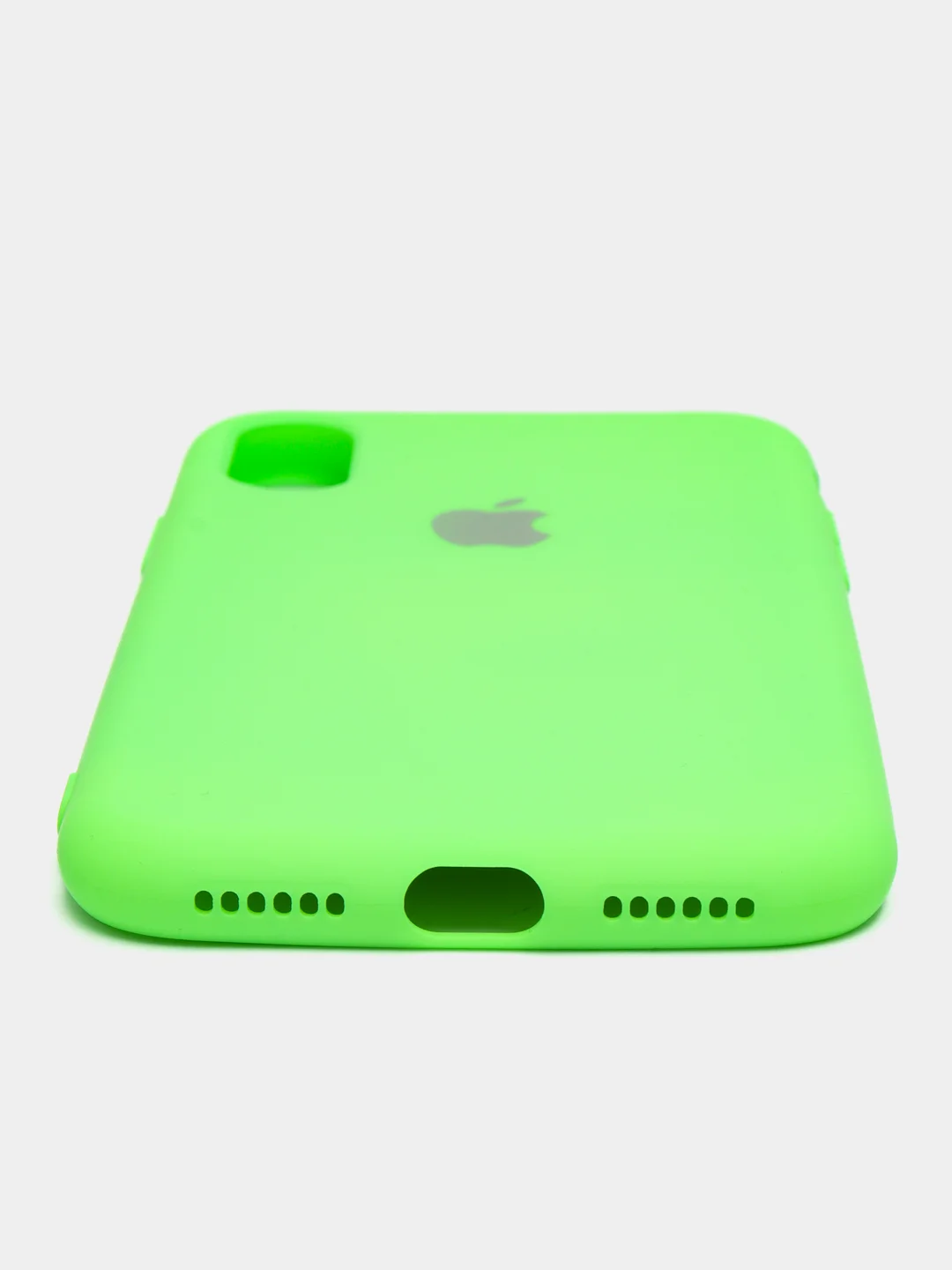 Салатовый чехол силиконовый для iPhone XR Айфон ХР XS MAX  X XS