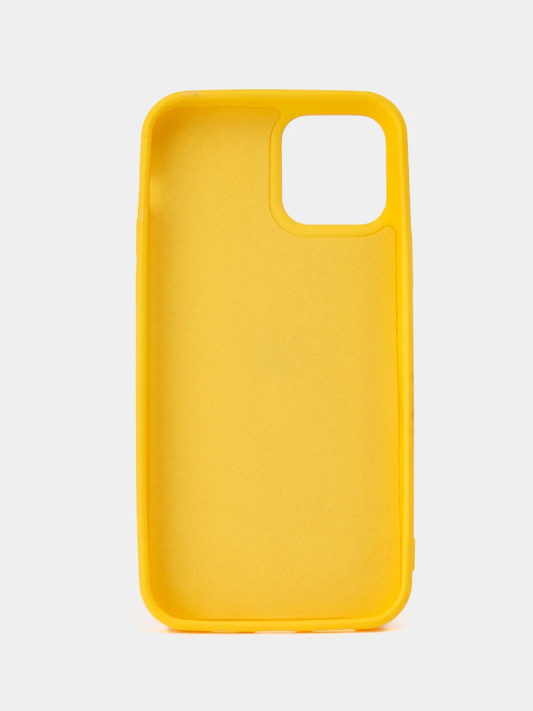 Желтый чехол Soft-Touch для iPhone 12 Pro / 12 mini