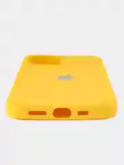 Желтый чехол Soft-Touch для iPhone 12 Pro / 12 mini