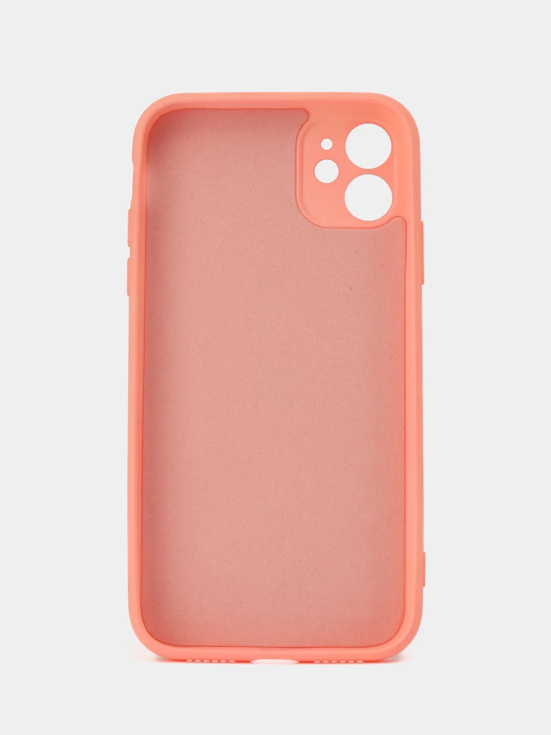 Розовый чехол Soft - Touch для iPhone 11