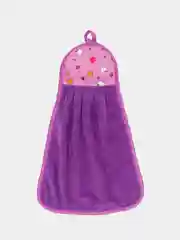 Фиолетовый полотенца кухонные из микрофибры