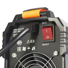 Аппарат сварочный инверторного типа Patriot WM260DVT MMA, 12500 Вт