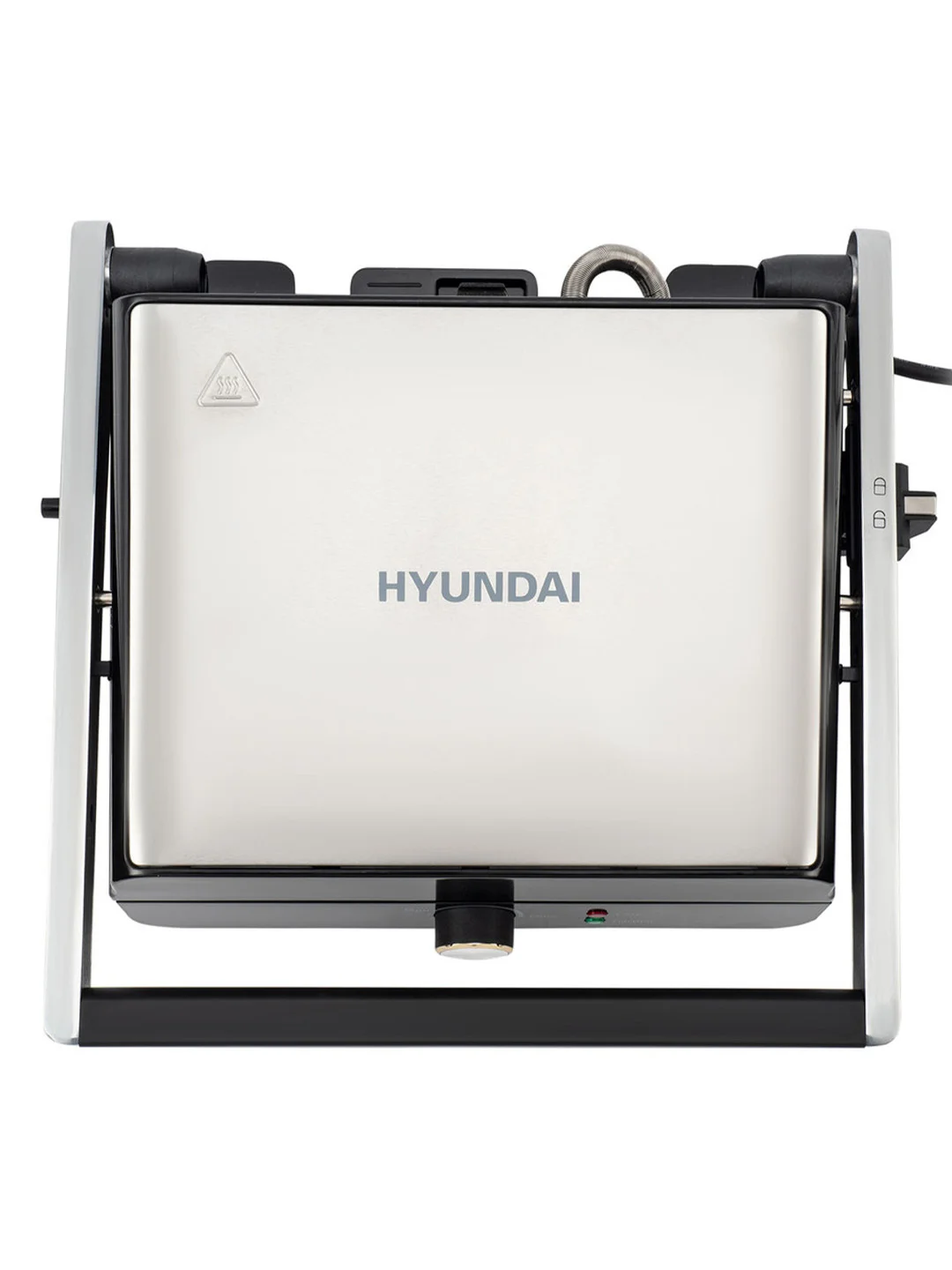 Электрогриль Hyundai HYG-2044 2000Вт черный/черный