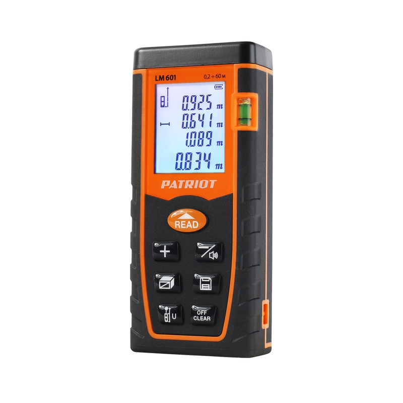 Дальномер лазерный Patriot LM 601, 60 м