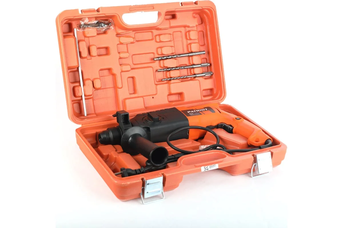 Перфоратор Patriot RH 240, 710 Вт, 2,9 Дж, SDS-plus