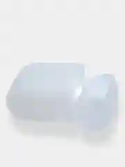 Прозрачный чехол для наушников Apple Airpods 1 и 2 силиконовый