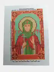 Схема для частичного вышивания бисером