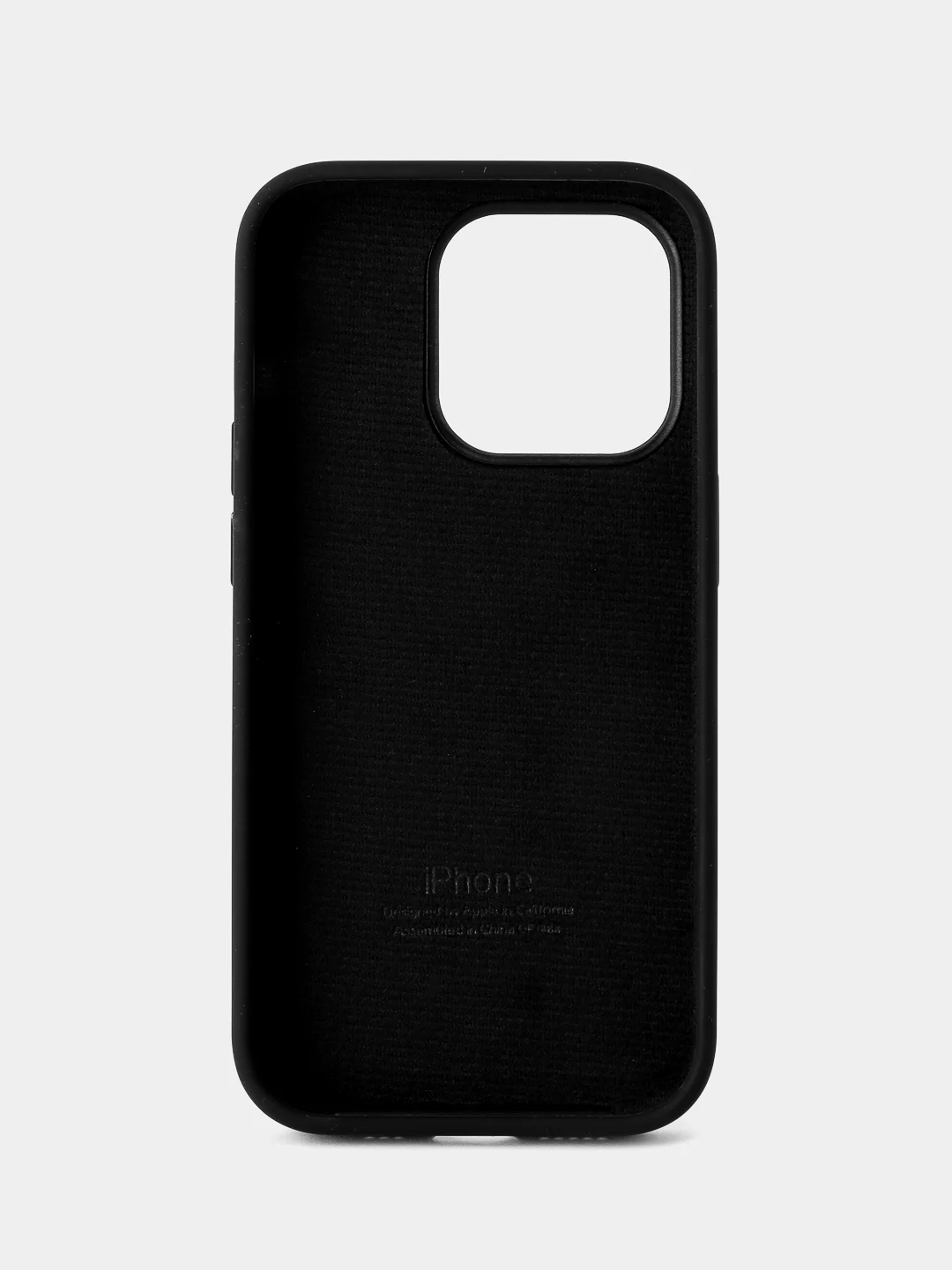 Черный чехол для iPhone, Айфон 11, 12, 13, 14, 15, Pro, Max, Silicone Case, силиконовый