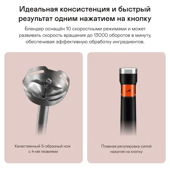 Блендер ручной беспроводной GARLYN HB-C