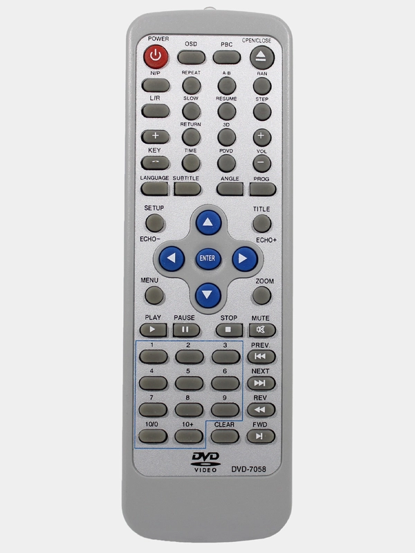 Пульт DVD-7058/7070/7057 для DVD-плеера UNITED