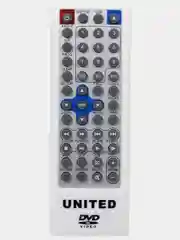 Пульт DVD-7074/7075/7077 для DVD-плеера UNITED