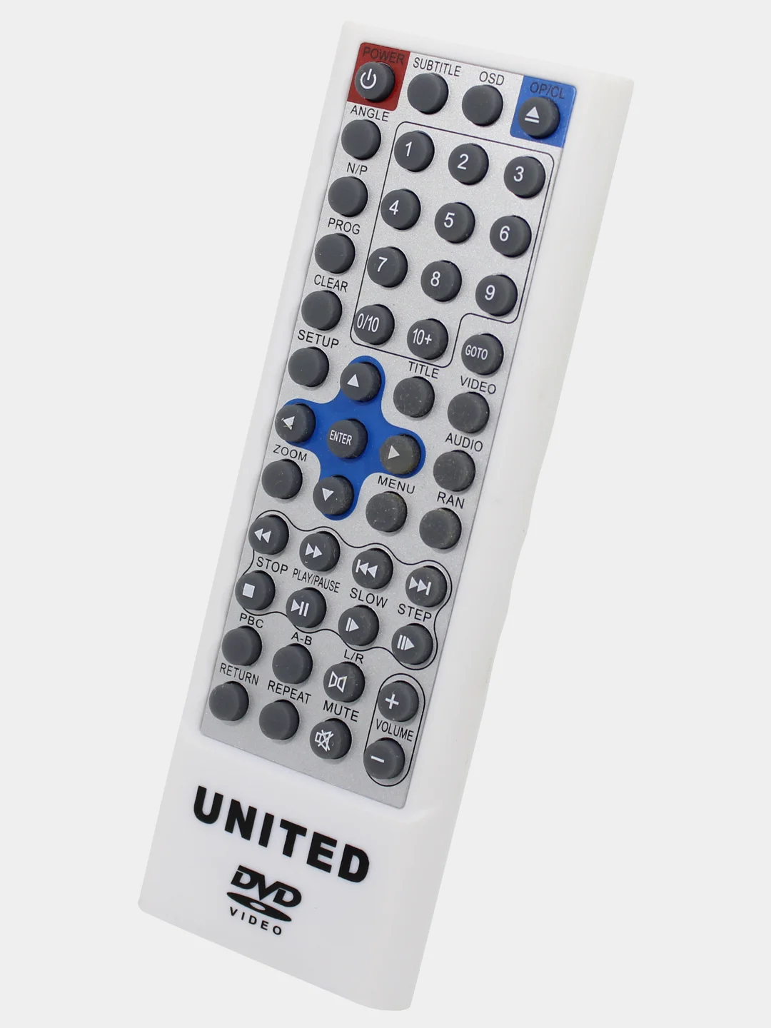 Пульт DVD-7074/7075/7077 для DVD-плеера UNITED