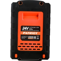 Блок аккумуляторный Patriot PB BR, для шуруповертов BR ES 241LI, 24 В, 2 Ач Li-ion