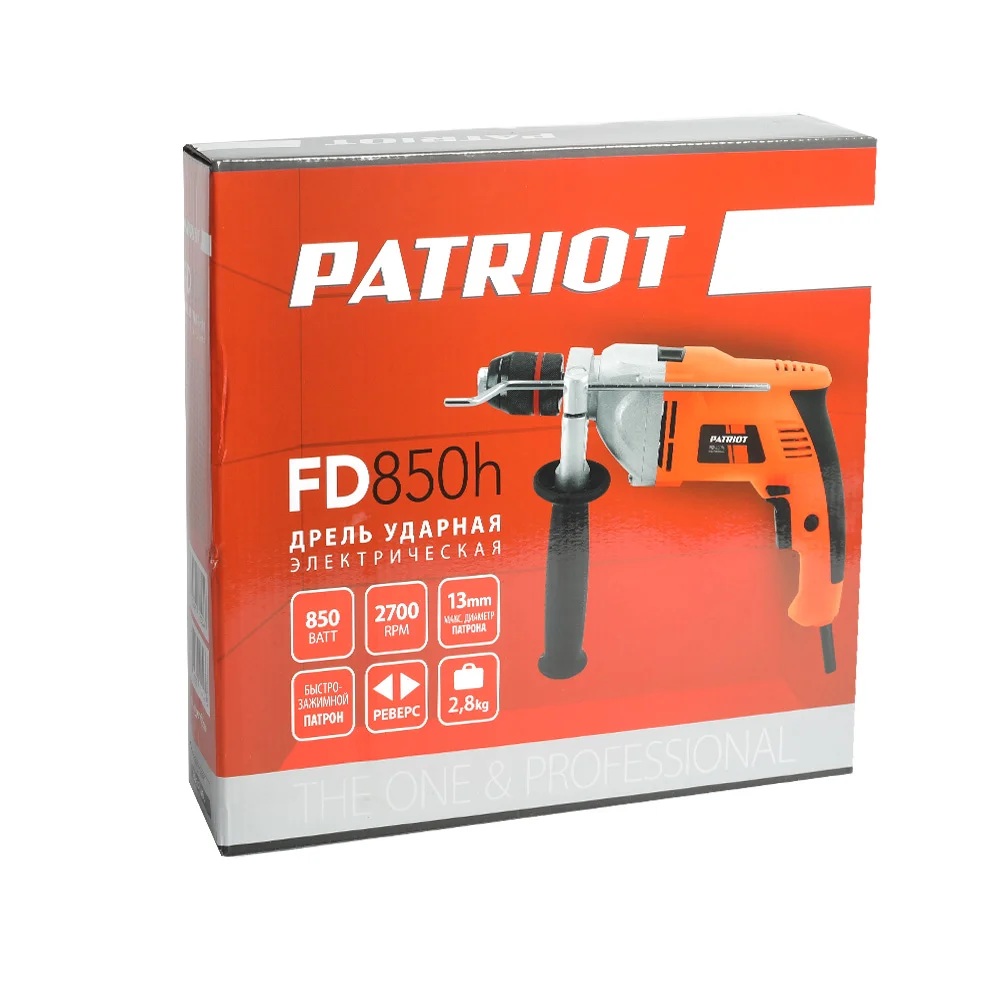 Ударная дрель Patriot FD 850H, 850 Вт