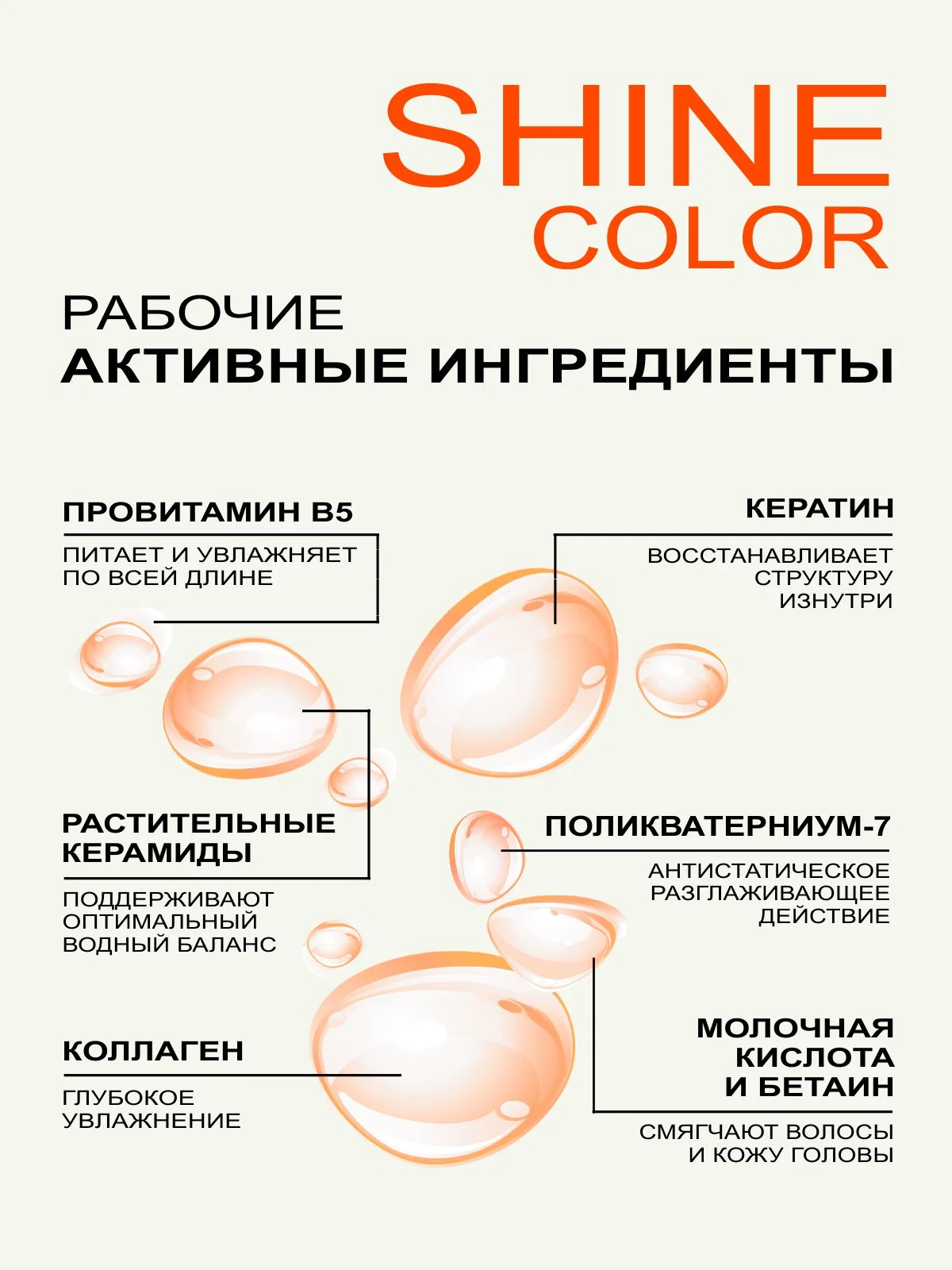 Набор MIXTON: Шампунь, Бальзам для окрашенных волос SHINE COLOR и Несмываемый крем спрей