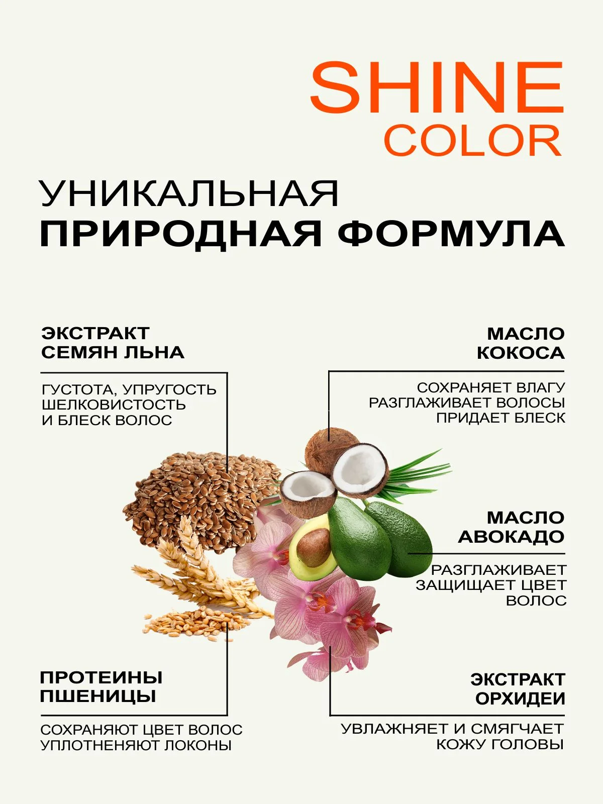 Набор MIXTON: Шампунь, Бальзам для окрашенных волос SHINE COLOR и Несмываемый крем спрей