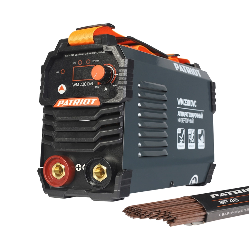 Аппарат сварочный инверторного типа Patriot WM230DVC MMA, 10700 Вт