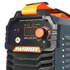 Аппарат сварочный инверторного типа Patriot WM230DVC MMA, 10700 Вт