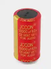 10000мкф 63В Аудио Конденсатор электролитический 10000UF 63V 105C 30х50 JCCON AUDIO
