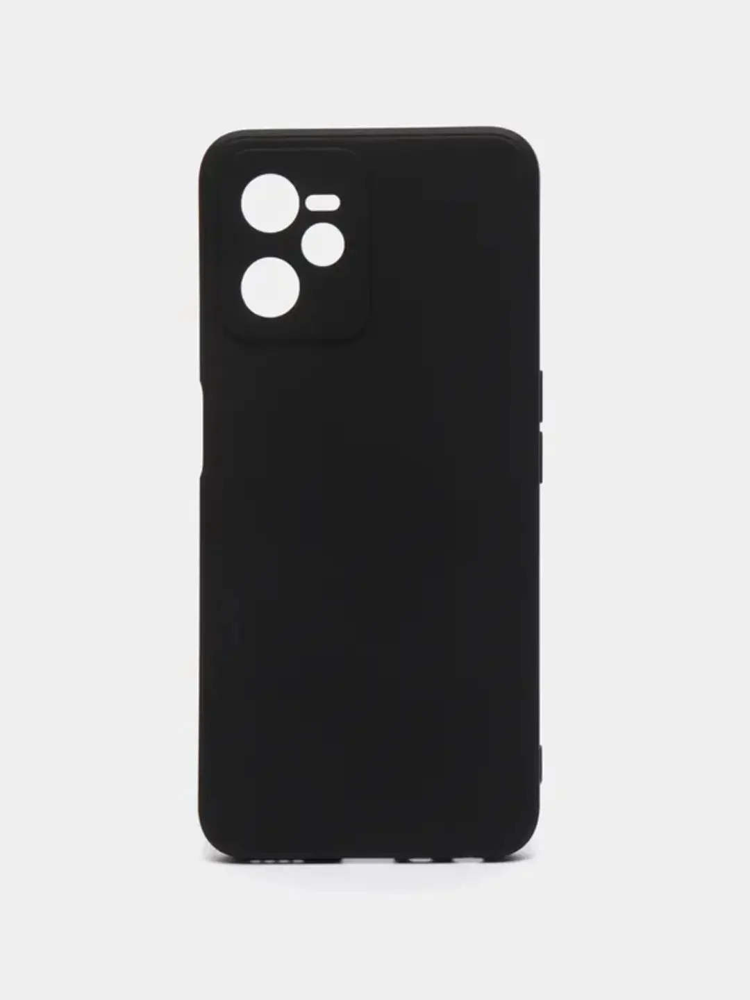 Черный чехол для Realme C30 ( Реалми С30 ) силиконовый