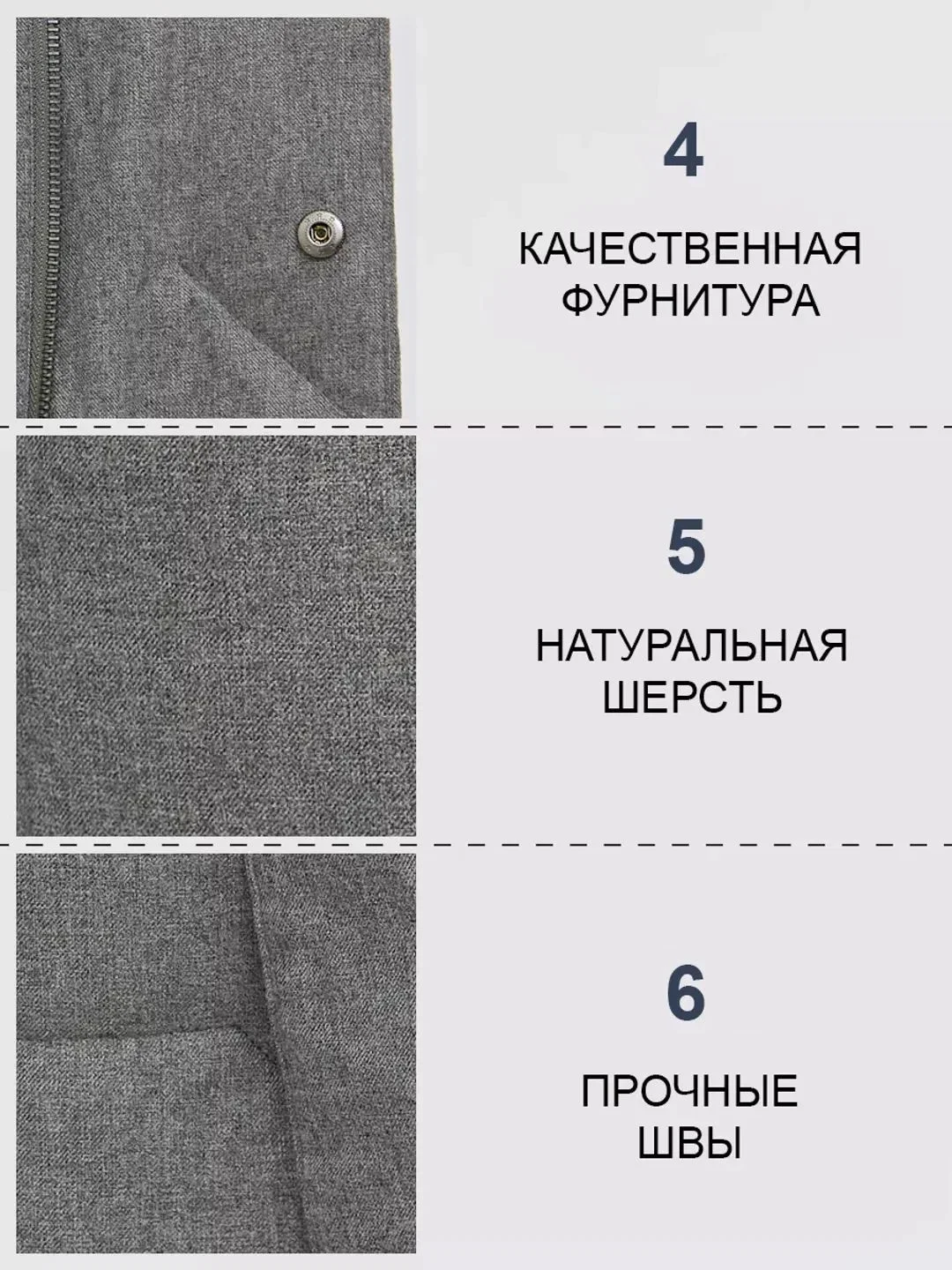 Серый пуховик зимний теплый на пуху без капюшона длинный