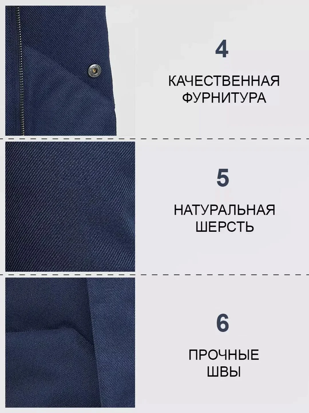 Синий пуховик зимний теплый на пуху без капюшона длинный