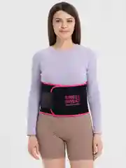 Тёмно-розовый пояс для похудения фигуры SWEET SWEAT, для поясницы и спины